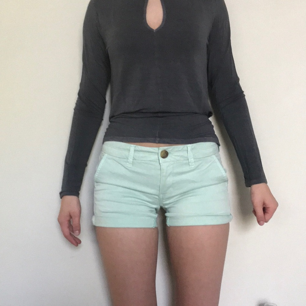 Light green American Eagle shorts